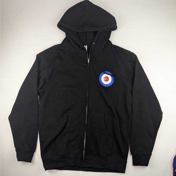 Eddie Vedder The Earthlings Tour Black Zip Up Hoodie - Adult Medium - Picture 2 of 4